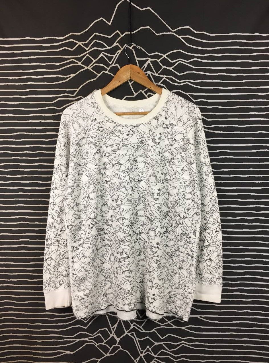 BRU NA BOINNE Bru Na Boinne All-Over Print Waffle Knit Thermal Tee Size US L / EU 52-54 / 3 - 2 Thumbnail