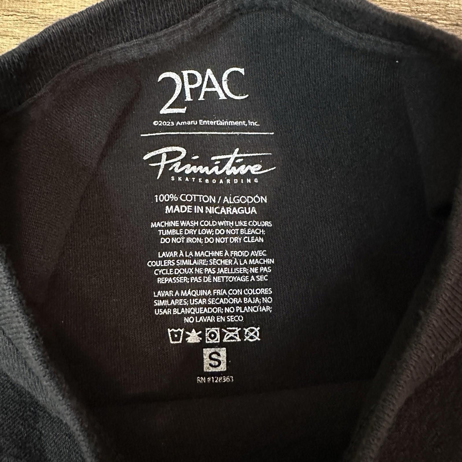 Primitive Primitive x Tupac Black T-Shirt Men’s Small Size US S / EU 44-46 / 1 - 3 Thumbnail