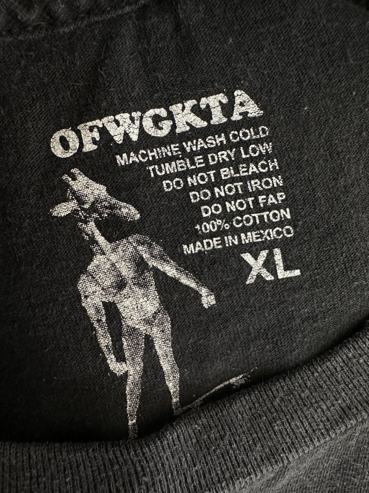 Odd Future OFWGKTA Odd Future Tyler the Creator Cat with Chain Shirt Size US XL / EU 56 / 4 - 4 Thumbnail