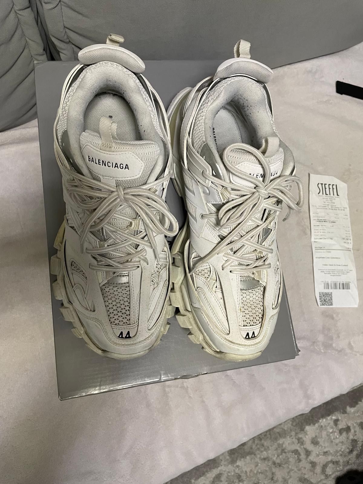 Balenciaga Balenciaga Track Trainer White Size US 11 / EU 44 - 2 Thumbnail