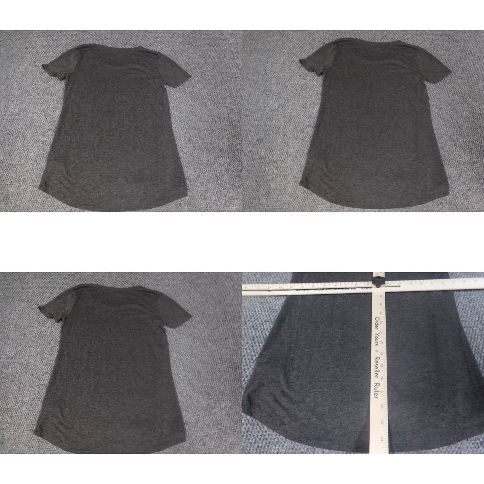 Vintage Maurices Shirt XS Gray Short Sleeve Collared Pullover Button Blouse Ladies Casual Classic Stretch Size XS / US 0-2 / IT 36-38 - 8 Thumbnail