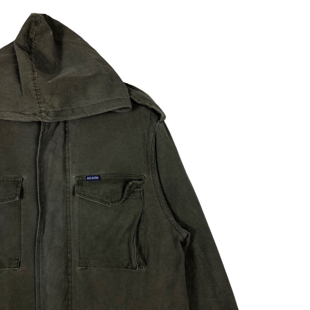 Japanese Brand 🔥Vintge Big Born Big Smith Cargo Biker Jacket Size US L / EU 52-54 / 3 - 6 Thumbnail