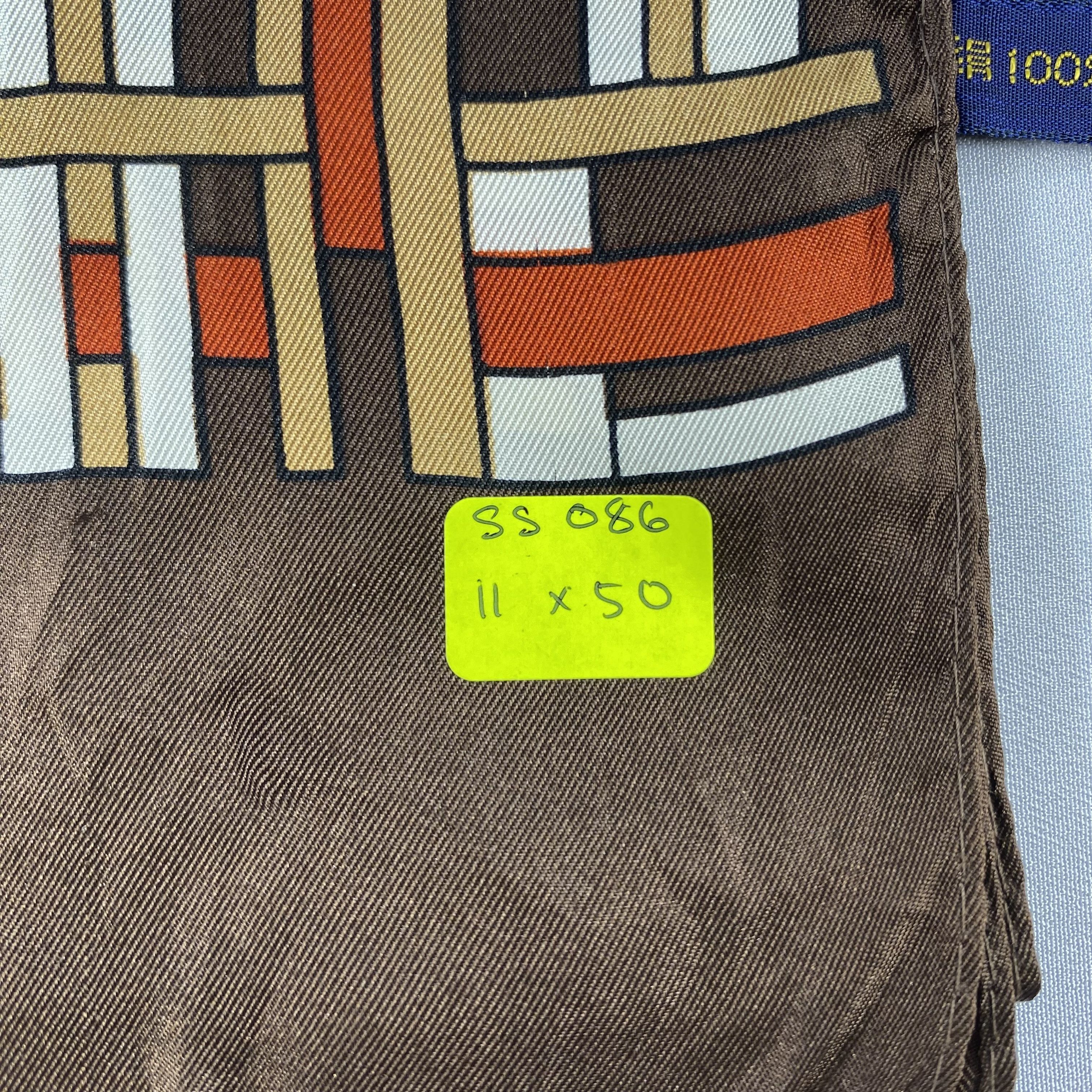 Japanese Brand × Vintage Vintage Abstract Silk Scarf SS086 Size ONE SIZE - 7 Thumbnail