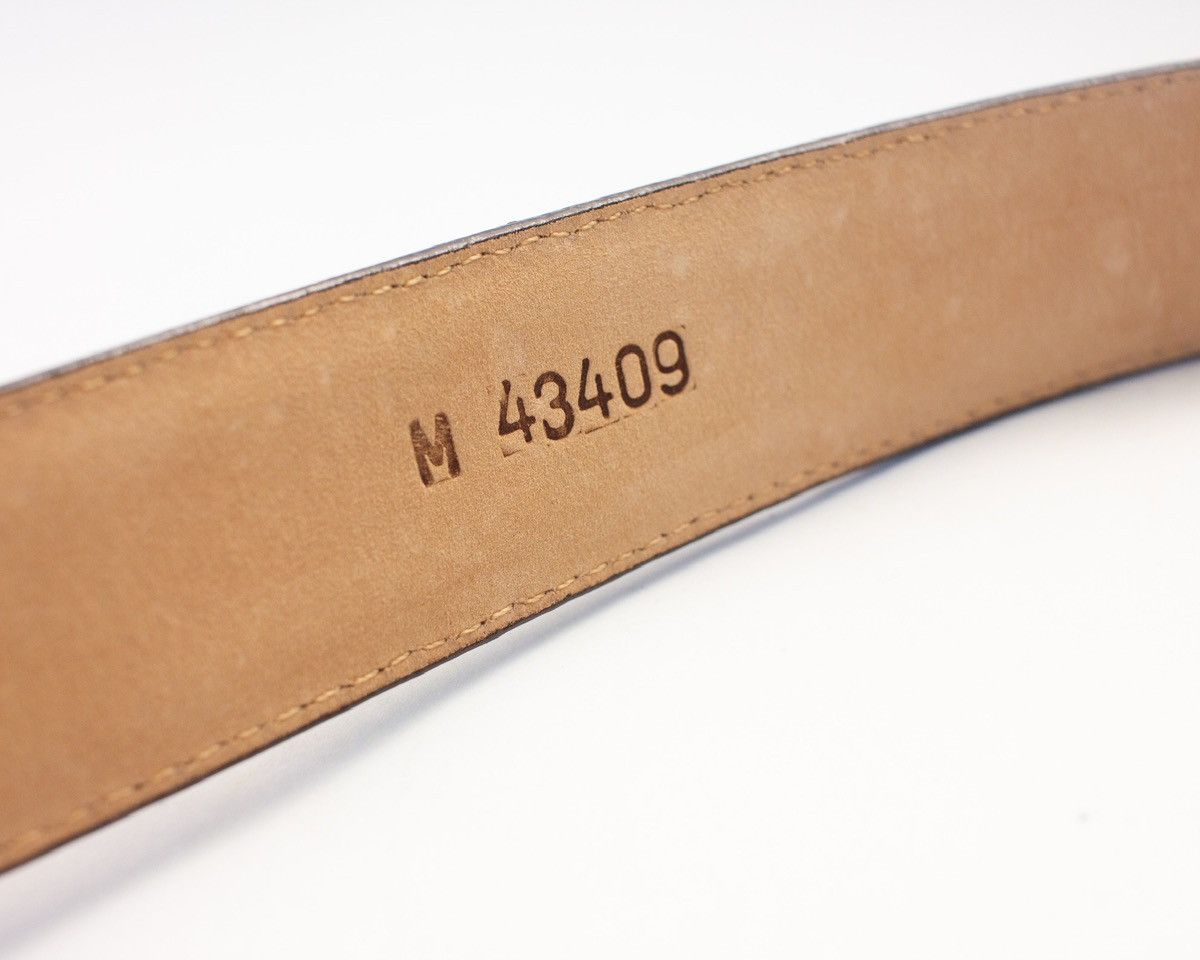 Brighton Brighton Brown Leather Belt Snakeskin Pattern Silver Buckle Size ONE SIZE - 6 Thumbnail