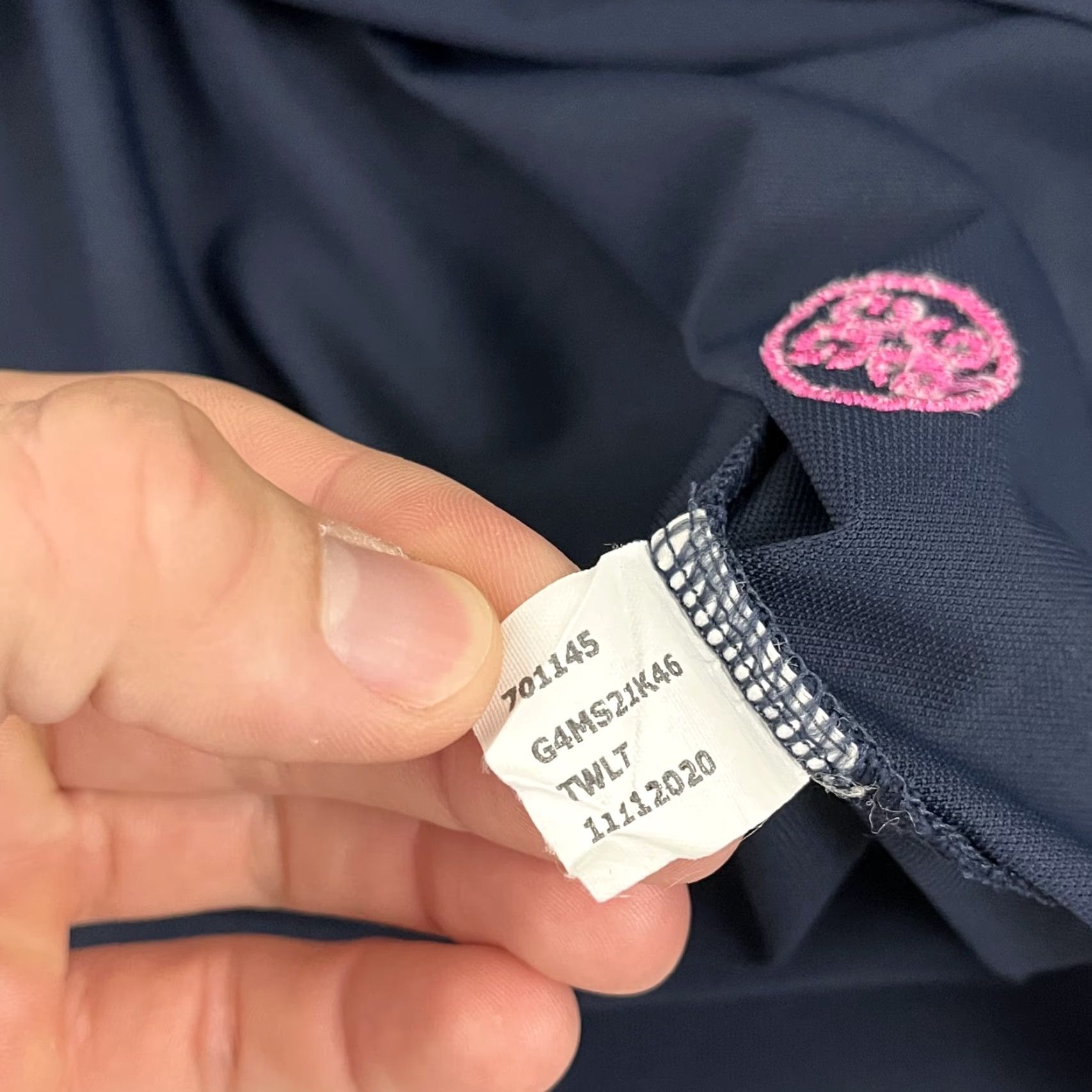 G/FORE G/FORE Pinehurst No. #4 Polo Shirt Mens Large Blue Embroidered Performance Golf Size US L / EU 52-54 / 3 - 6 Thumbnail