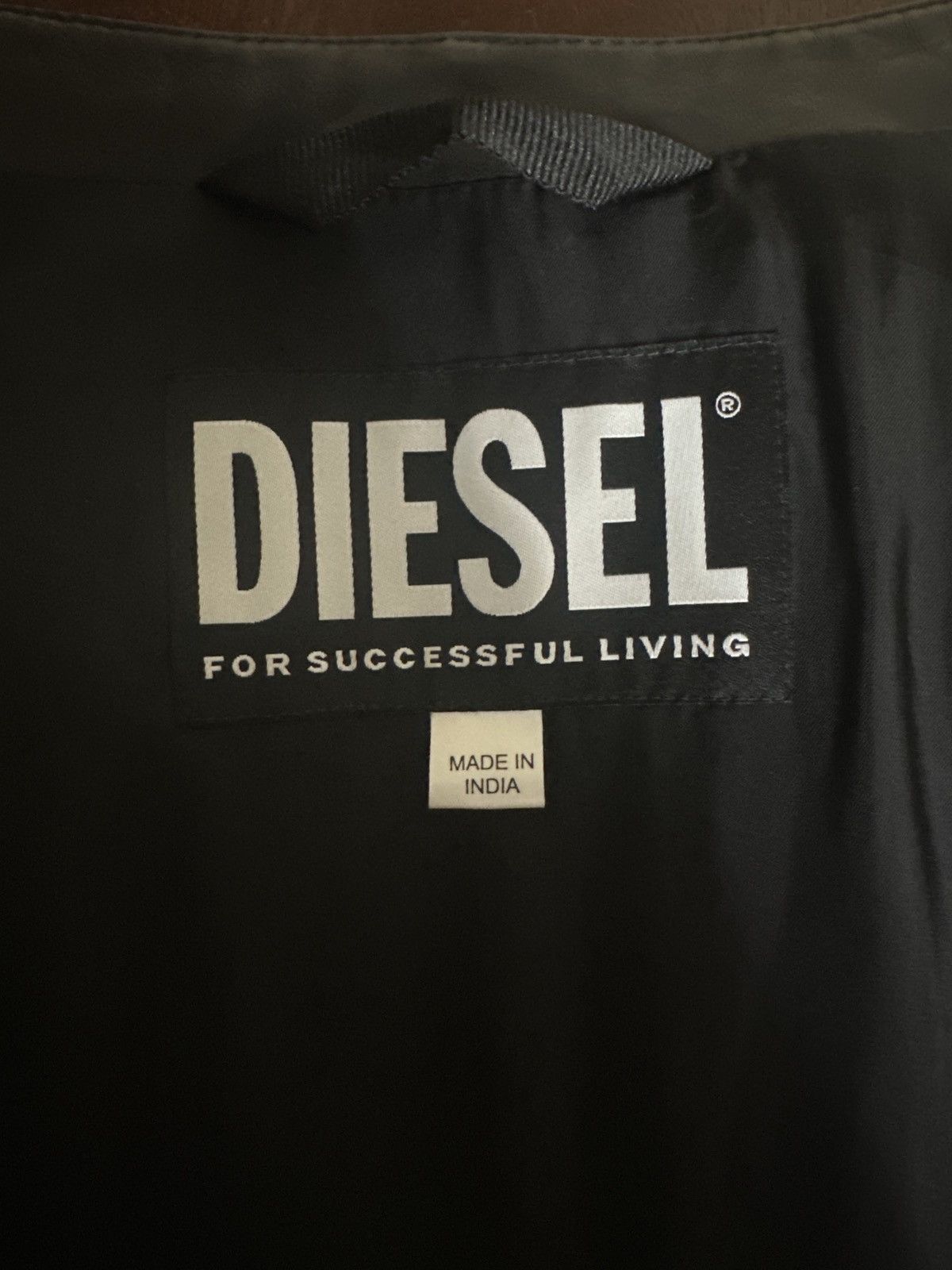 Diesel Diesel L-METAL Leather Jacket Size 50 (A08598 / 0AJIR) Size US M / EU 48-50 / 2 - 3 Thumbnail