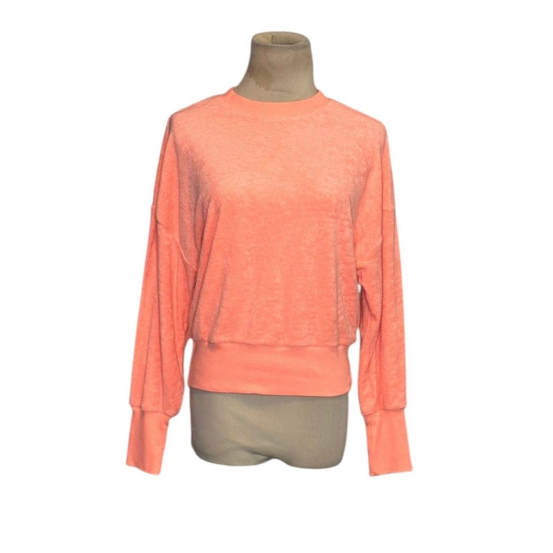 Old Navy Old Navy melon long sleeves teddy sweatshirt size XS Size XS / US 0-2 / IT 36-38 - 7 Thumbnail