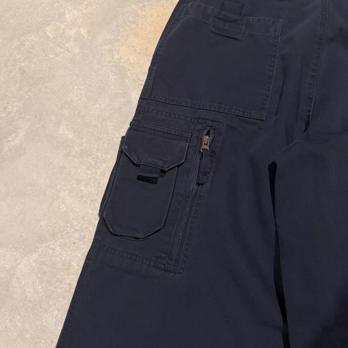 Vintage 2000s Faded Military Cargo Pocket Baggy Jeans ERD Grunge Y2K Size US 30 / EU 46 - 11 Thumbnail