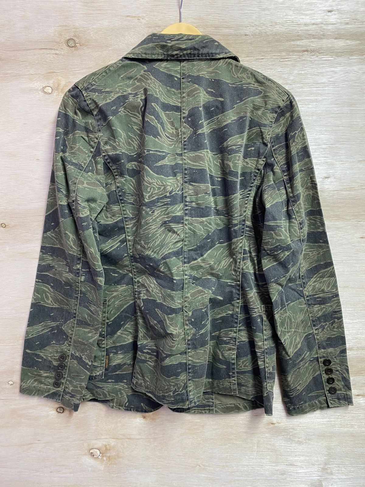 Hysteric Glamour Vintage Hysterics Tiger Camo Military Jacket Japanese Brand Size S / US 4 / IT 40 - 7 Thumbnail