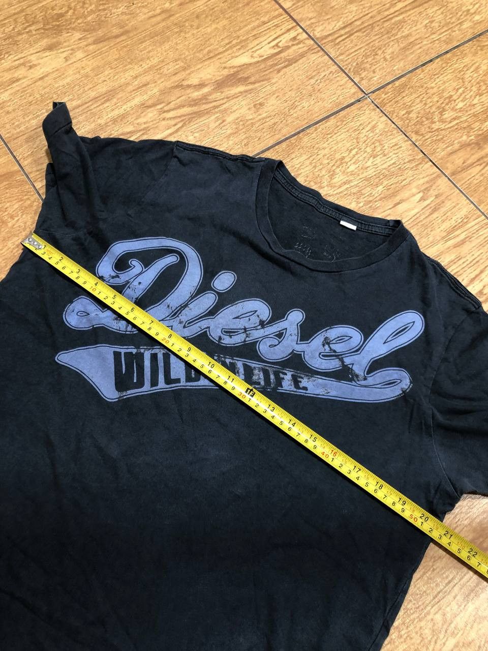Diesel Diesel Big Y2K Logo 100% Cotton Short Sleeve T-Shirt Size L Size US L / EU 52-54 / 3 - 7 Thumbnail