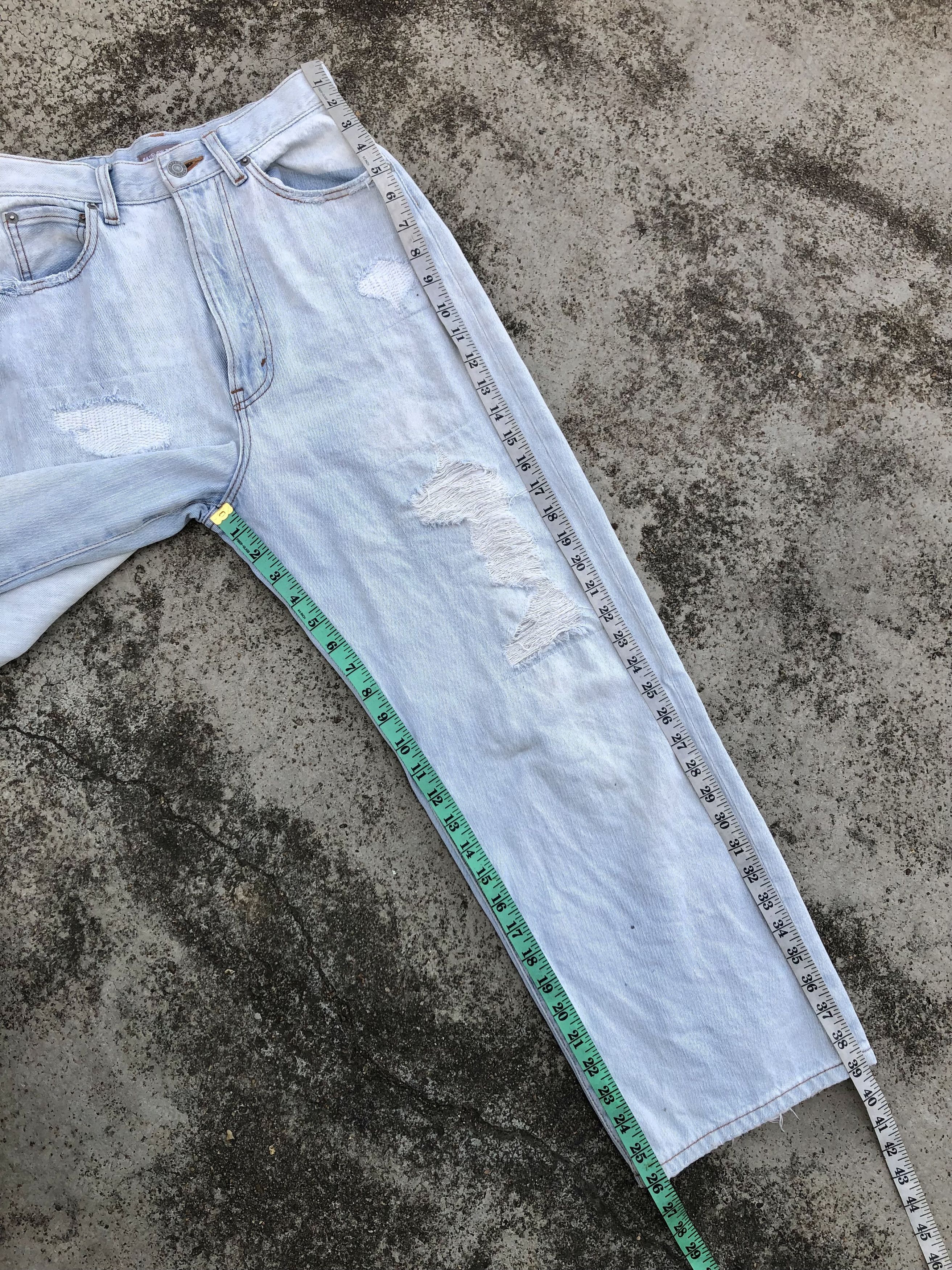 Japanese Brand BAGGY BAYFLOW DENIM Size US 26 / EU 42 - 12 Thumbnail