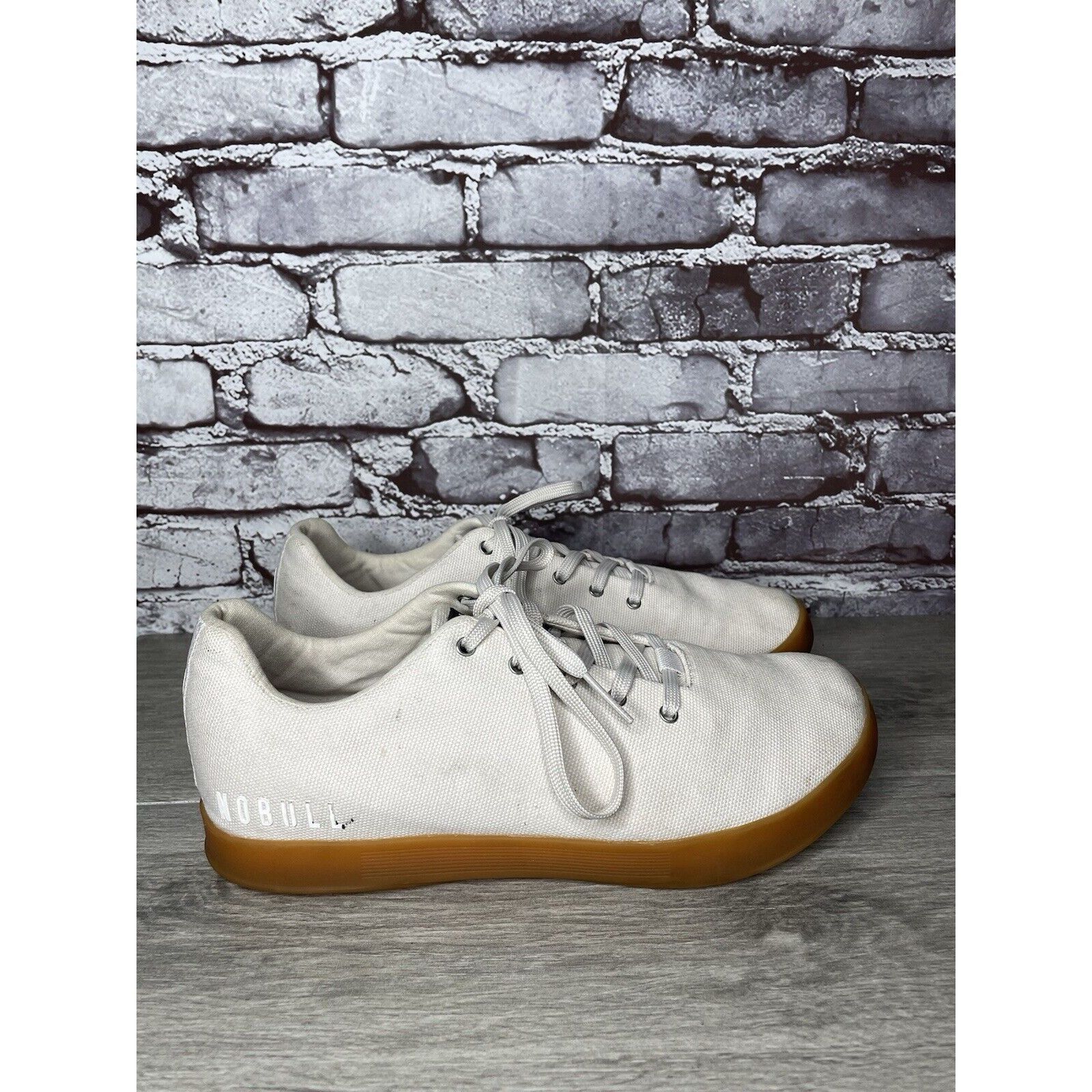 Other NoBull Ivory Canvas Trainer Training Lace Up Shoes Sneakers Size US 11 / EU 44 - 5 Thumbnail