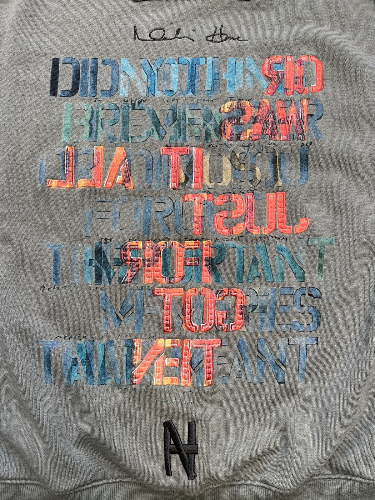 Juun.J Juun.J Embroidery Heavy Sweatshirt Center Logo Size US S / EU 44-46 / 1 - 2 Thumbnail