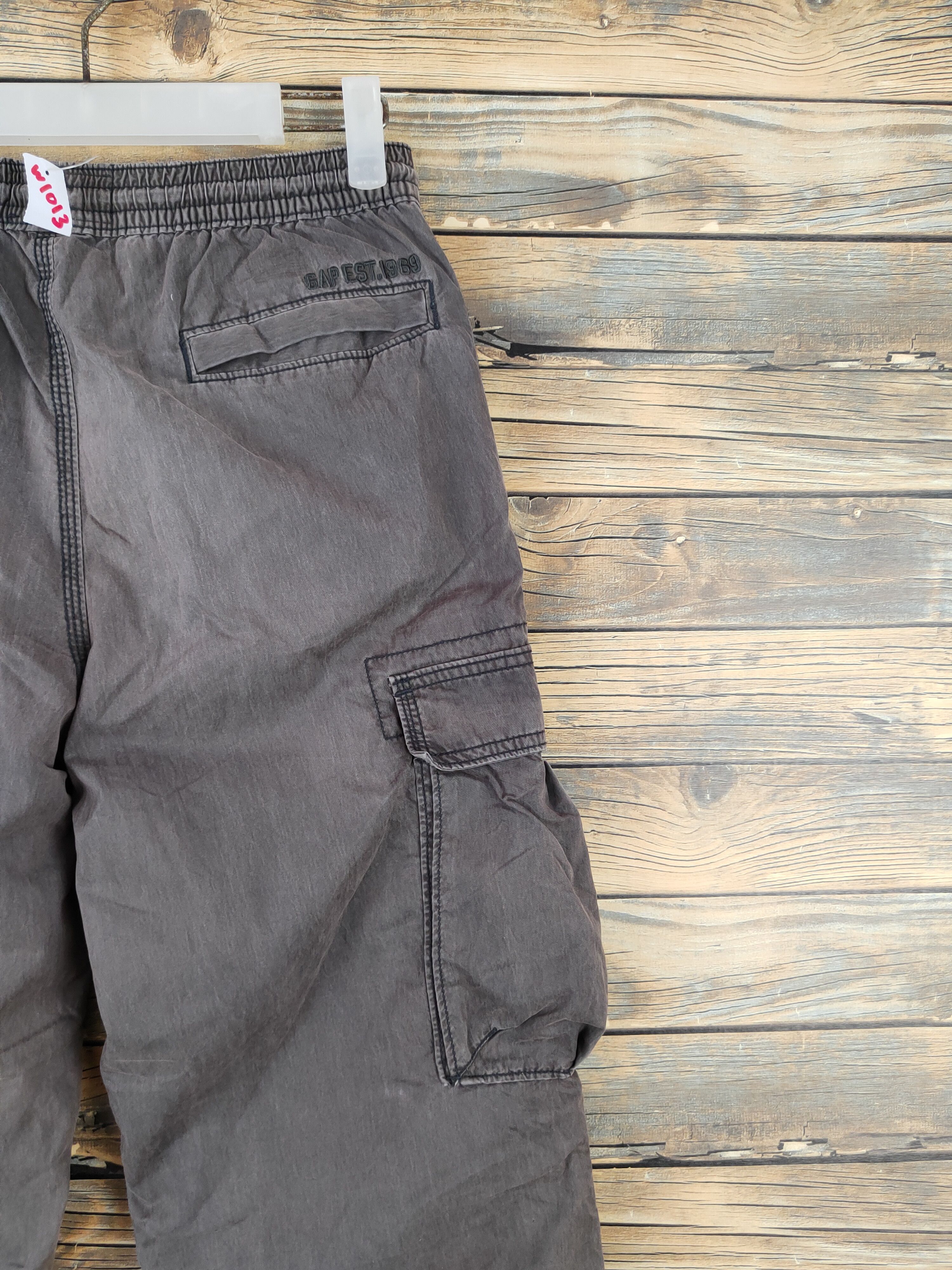 Gap Gap Dark Gray Faded Multipocket Sweatpants #W1013 Size US 26 / EU 42 - 11 Thumbnail