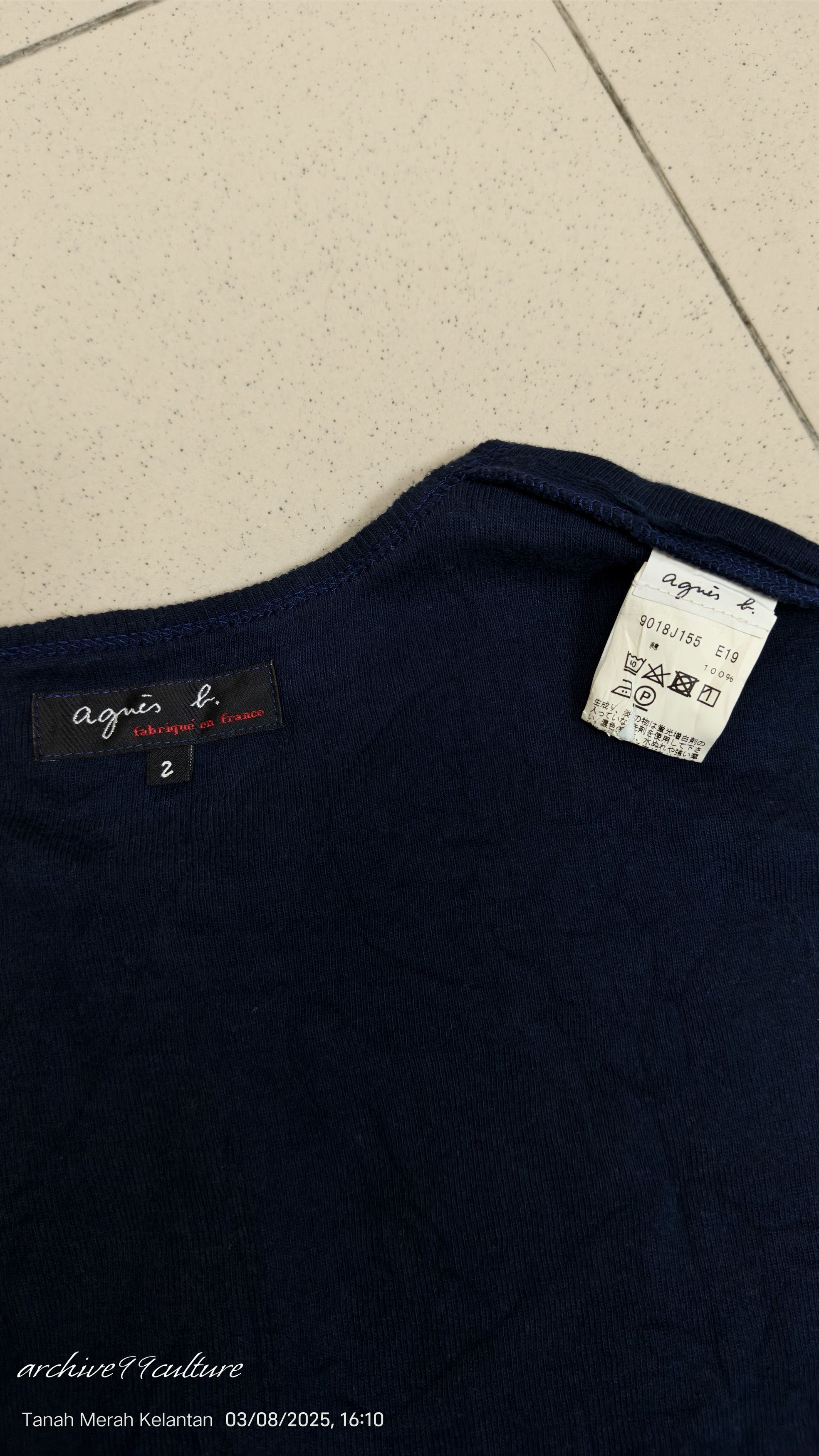 agnes b. The "Swing" snap cardigan, a fitted with snap buttons Size XS / US 0-2 / IT 36-38 - 7 Thumbnail