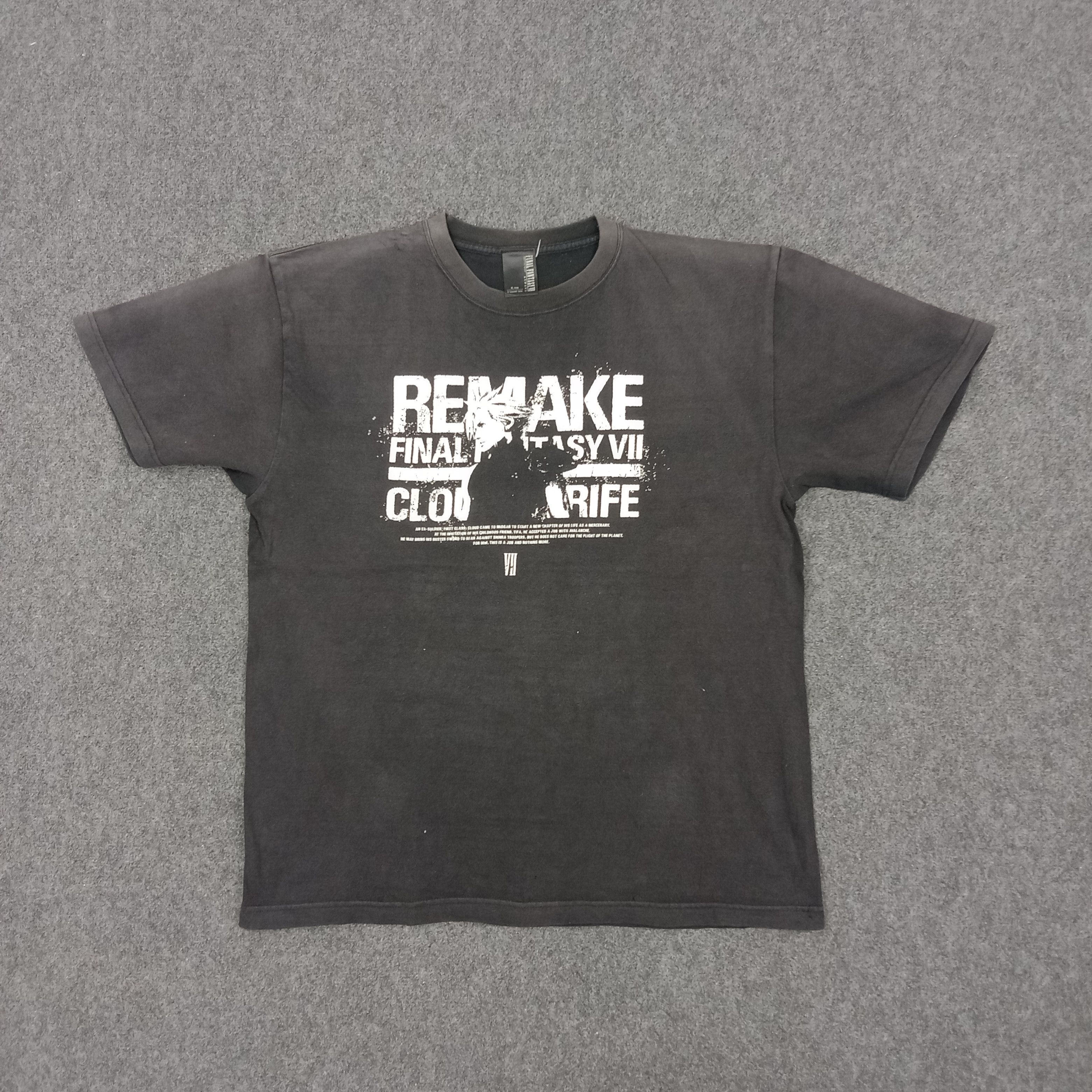Playstation × Vintage Final Fantasy VII Japanese Video Game Tshirt Size US XL / EU 56 / 4 - 1 Thumbnail