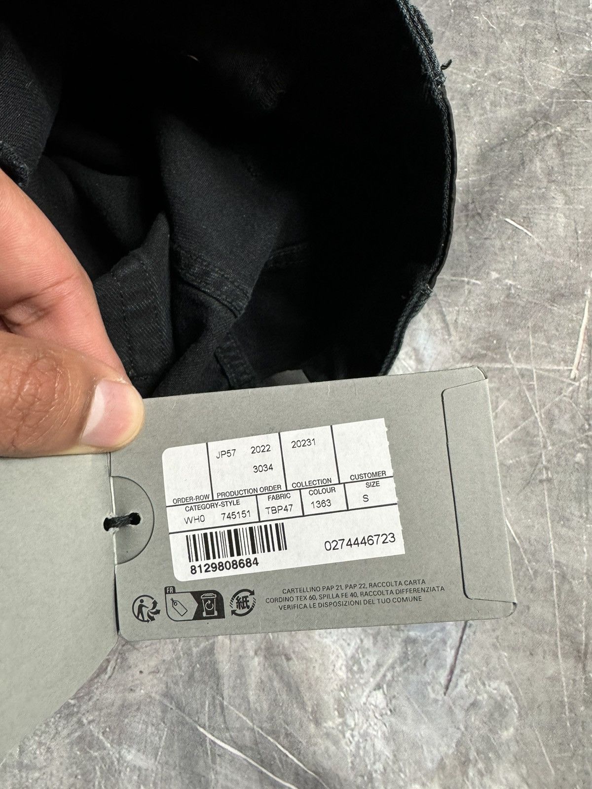 Balenciaga Balenciaga Destroyed Dirty Denim Jeans in Black Size US 30 / EU 46 - 15 Thumbnail