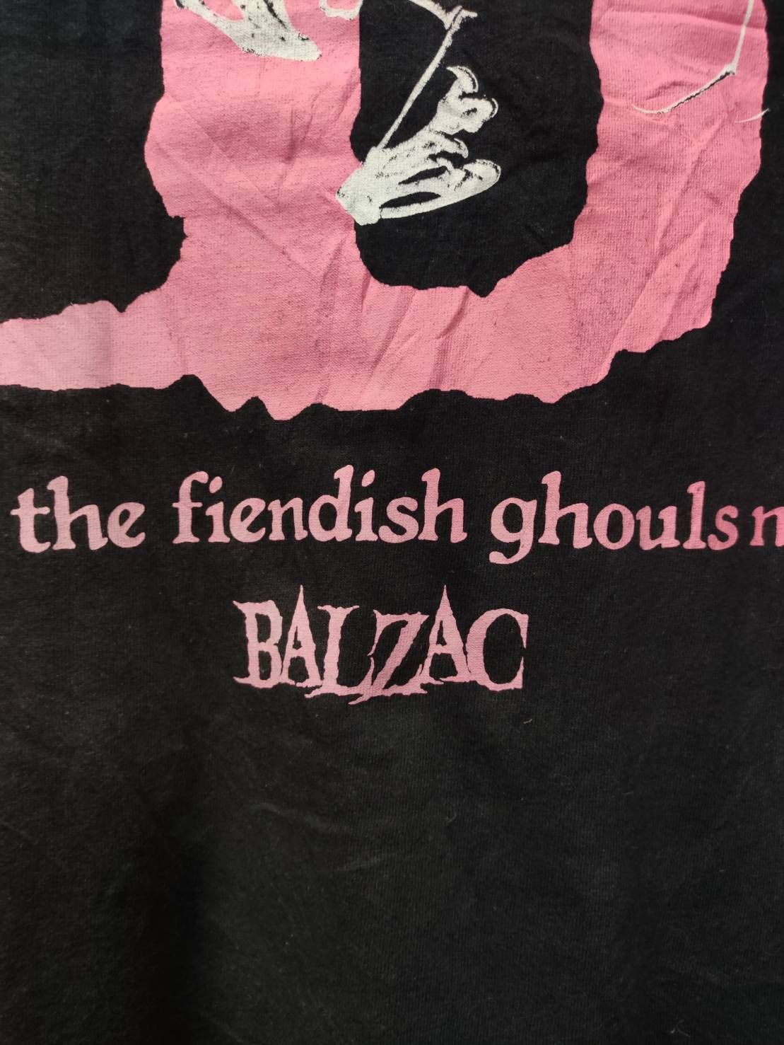 Band Tees Vtg 00's Balzac Band " Atom-Age Vampire in 308 " Promo Tour Size US XL / EU 56 / 4 - 7 Thumbnail