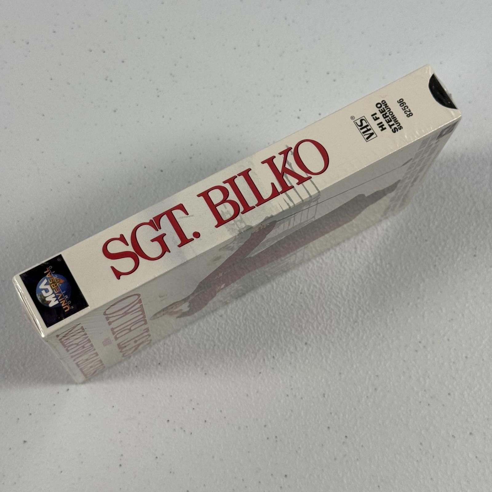 Designer SGT. BILKO VHS 1996 Steve Martin DS SEALED MCA Watermarks Size ONE SIZE - 7 Thumbnail