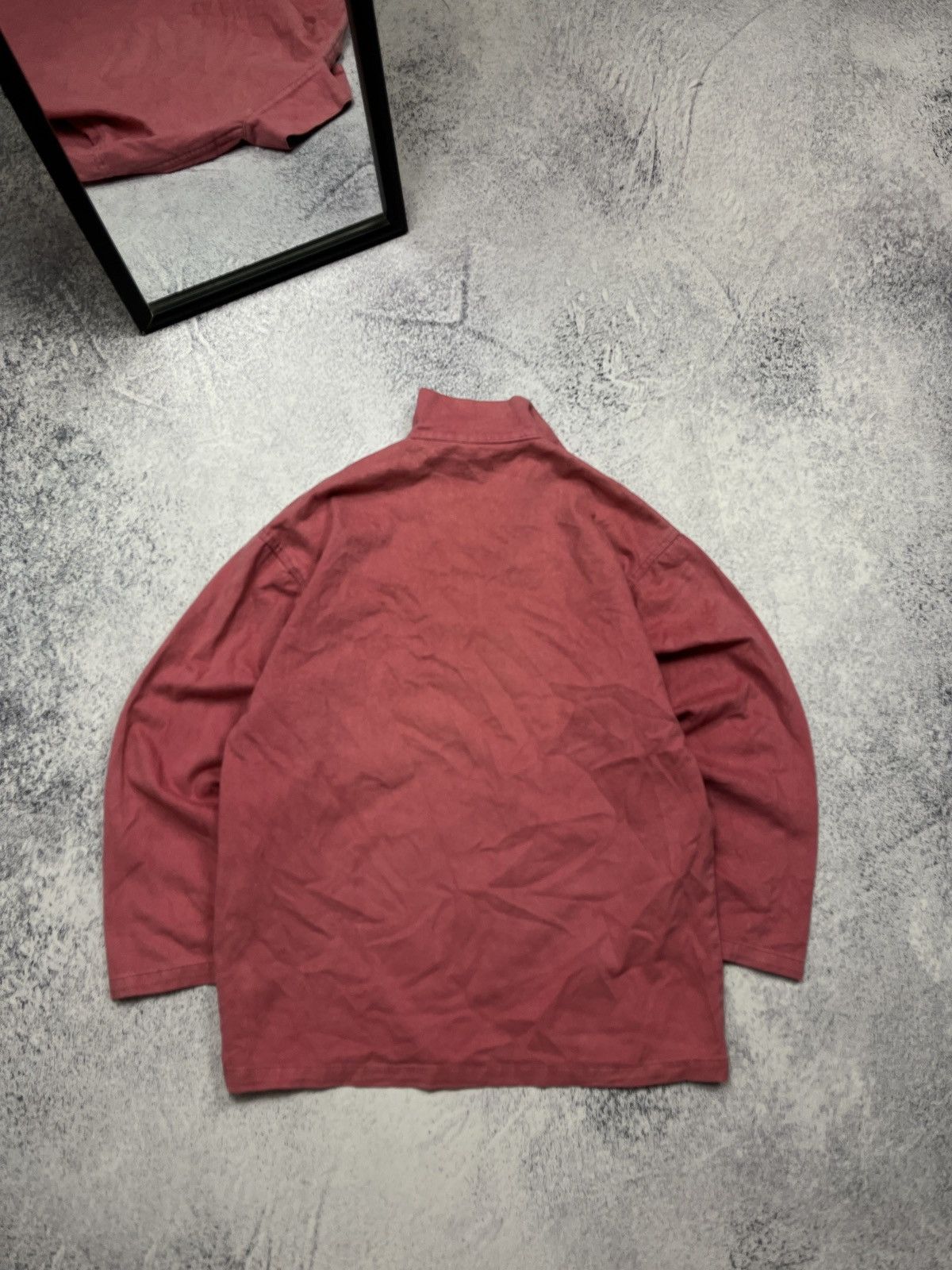 Le Laboureur 1980’s 90’s Vintage French Fisherman Chore Jacket Smock Rare Size US L / EU 52-54 / 3 - 12 Thumbnail