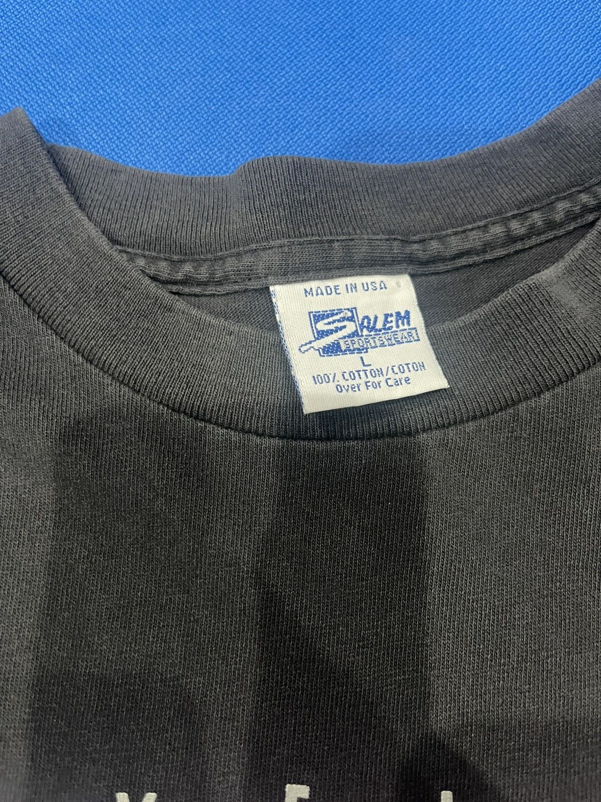 Salem Sportswear × Vintage Cleveland Indians T Shirt Size US L / EU 52-54 / 3 - 3 Thumbnail