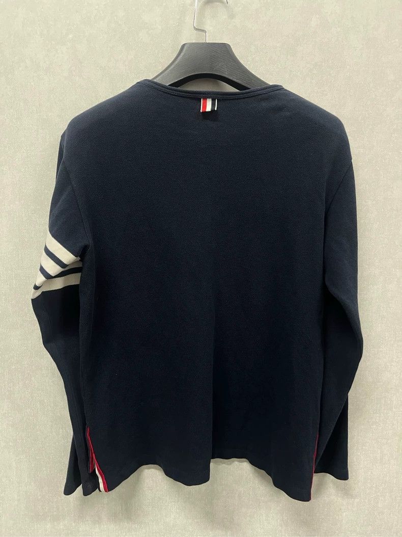Thom Browne Thom Browne Blue hoodie Size US L / EU 52-54 / 3 - 2 Thumbnail