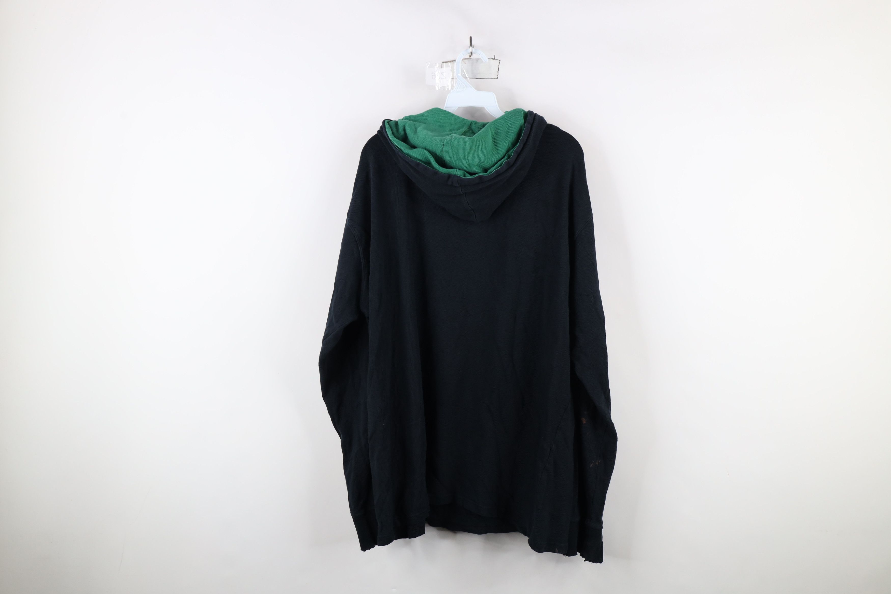 Vintage Vintage Y2K Saskatchewan Roughriders Football Hoodie Black Size US XXL / EU 58 / 5 - 12 Thumbnail