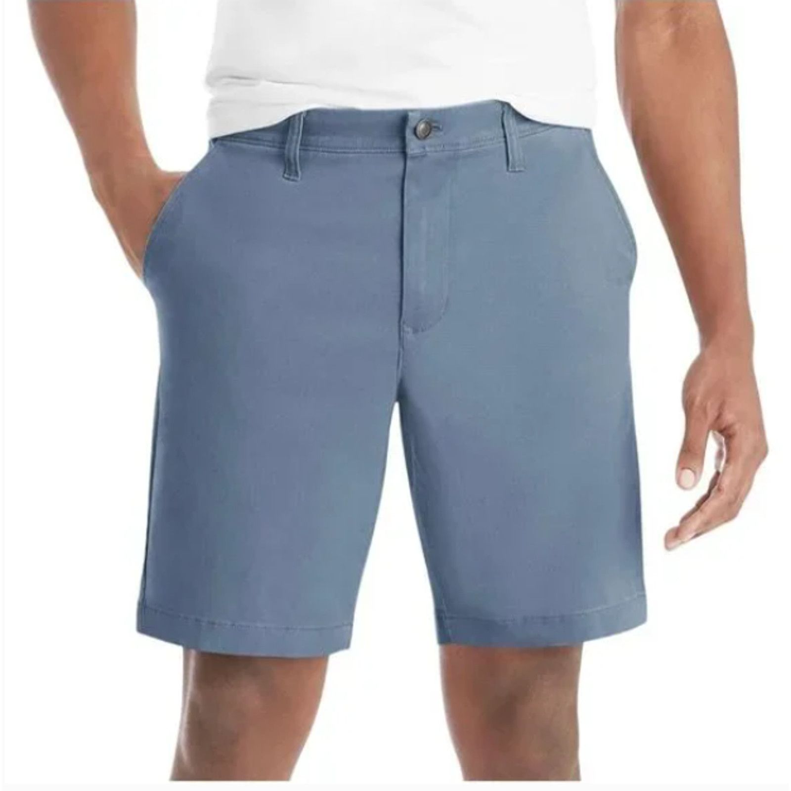 Other Members Mark Men's Everyday Stretch Flat Front Short SZ 40 Size US 40 / EU 56 - 1 Thumbnail
