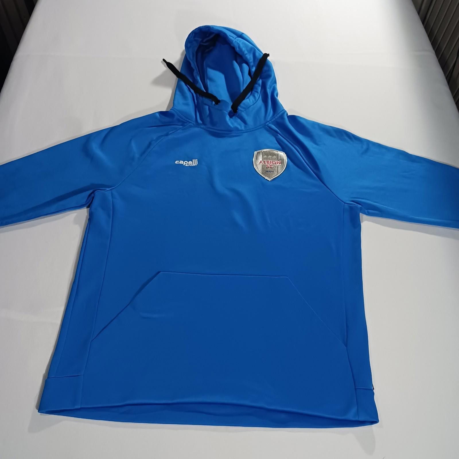 Ally Capellino Capelli Sport Albion SC MIAMI Men's M Blue Hoodie Sweatshirt Size US M / EU 48-50 / 2 - 11 Thumbnail
