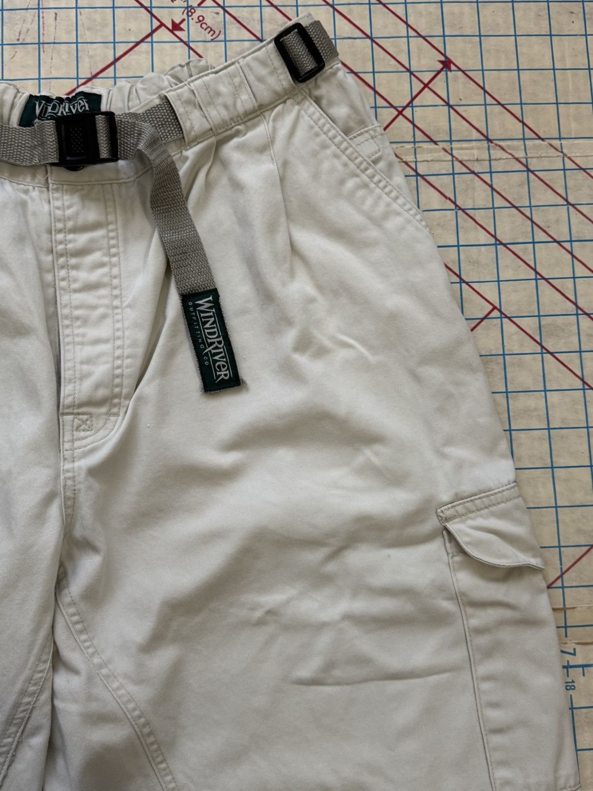 Vintage × Windriver Crazy Vintage Y2K 2000s Baggy Wide Leg Cargo Pants Windriver Size US 34 / EU 50 - 5 Thumbnail