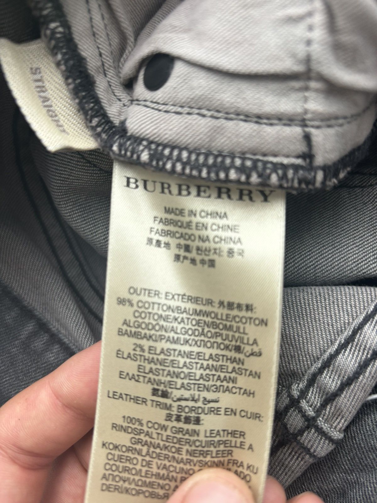 Burberry Burberry Brit Jeans Size US 32 / EU 48 - 6 Thumbnail