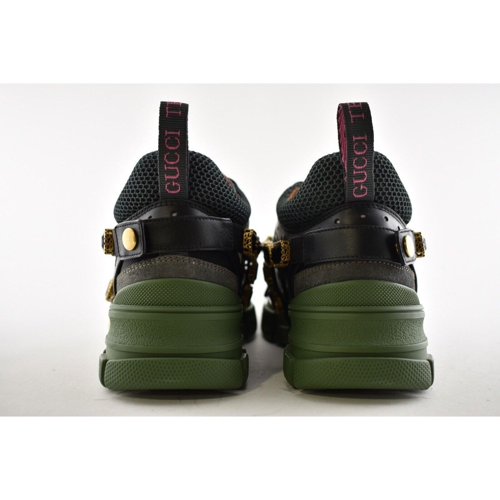 Gucci Womens Journey Flashtrek Crystal Hiker Low Boot Sneaker 37 Size US 7 / IT 37 - 11 Thumbnail