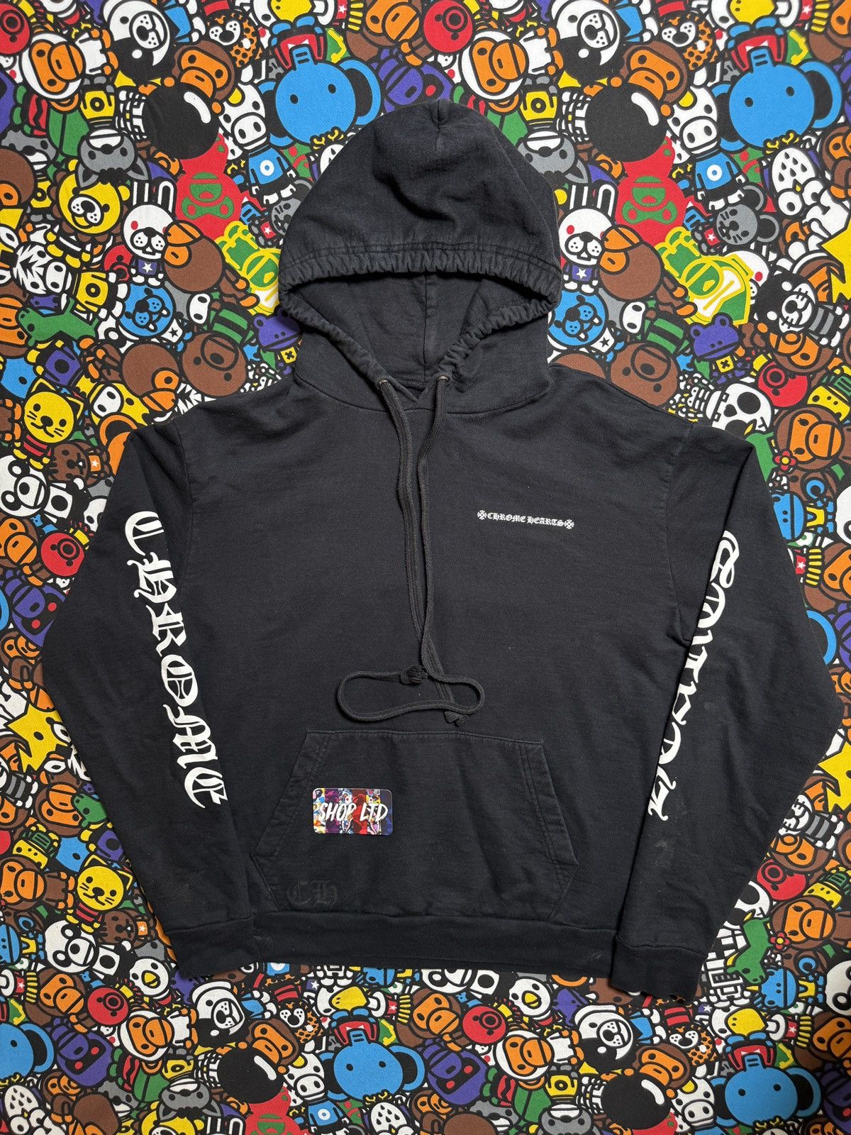 Chrome Hearts Chrome Hearts Black Multi Cross Logo Hoodie Size US S / EU 44-46 / 1 - 2 Thumbnail
