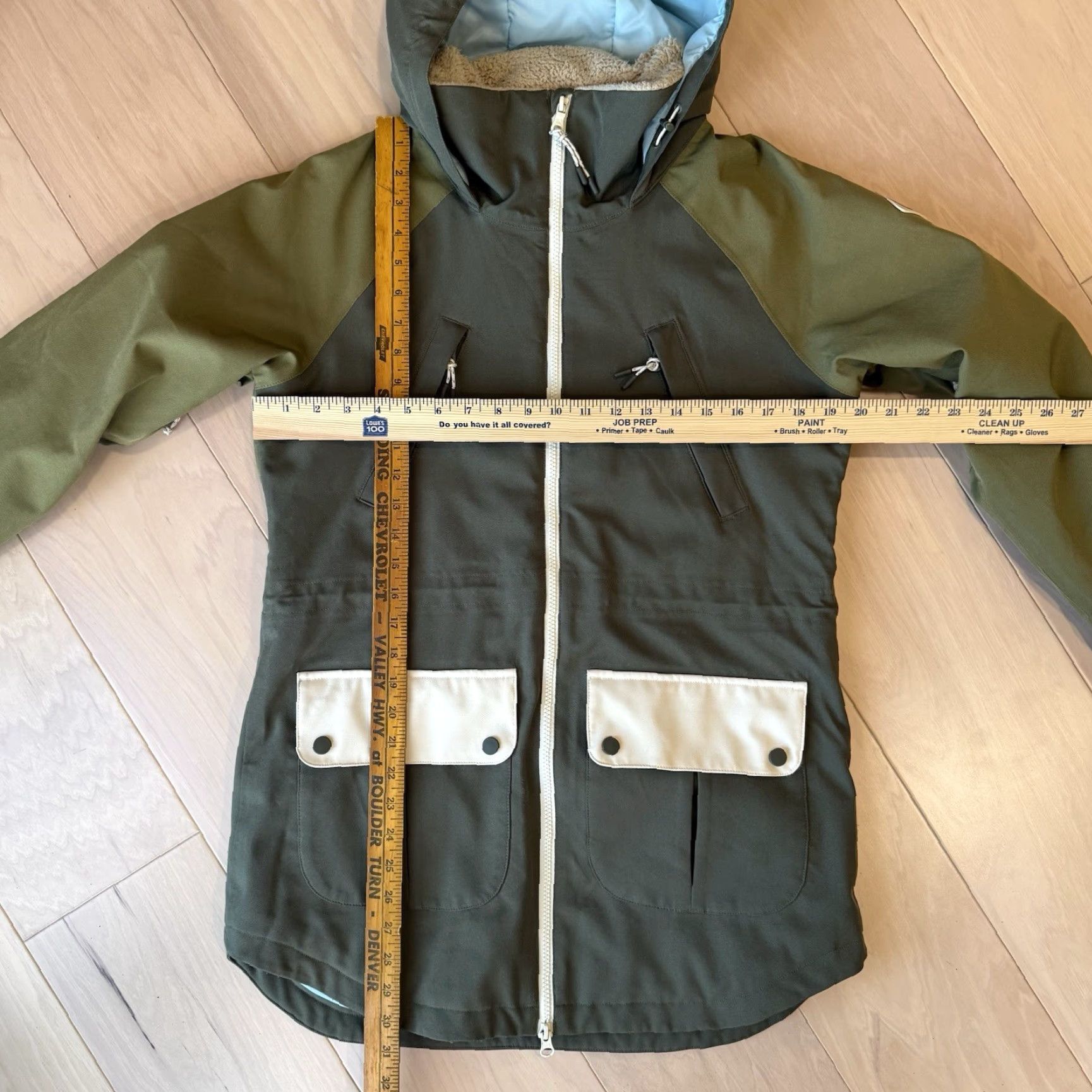 Burton Burton Prowess Snowboard Jacket Women's S Green Full Zip Insulated Outerwear Size S / US 4 / IT 40 - 3 Thumbnail