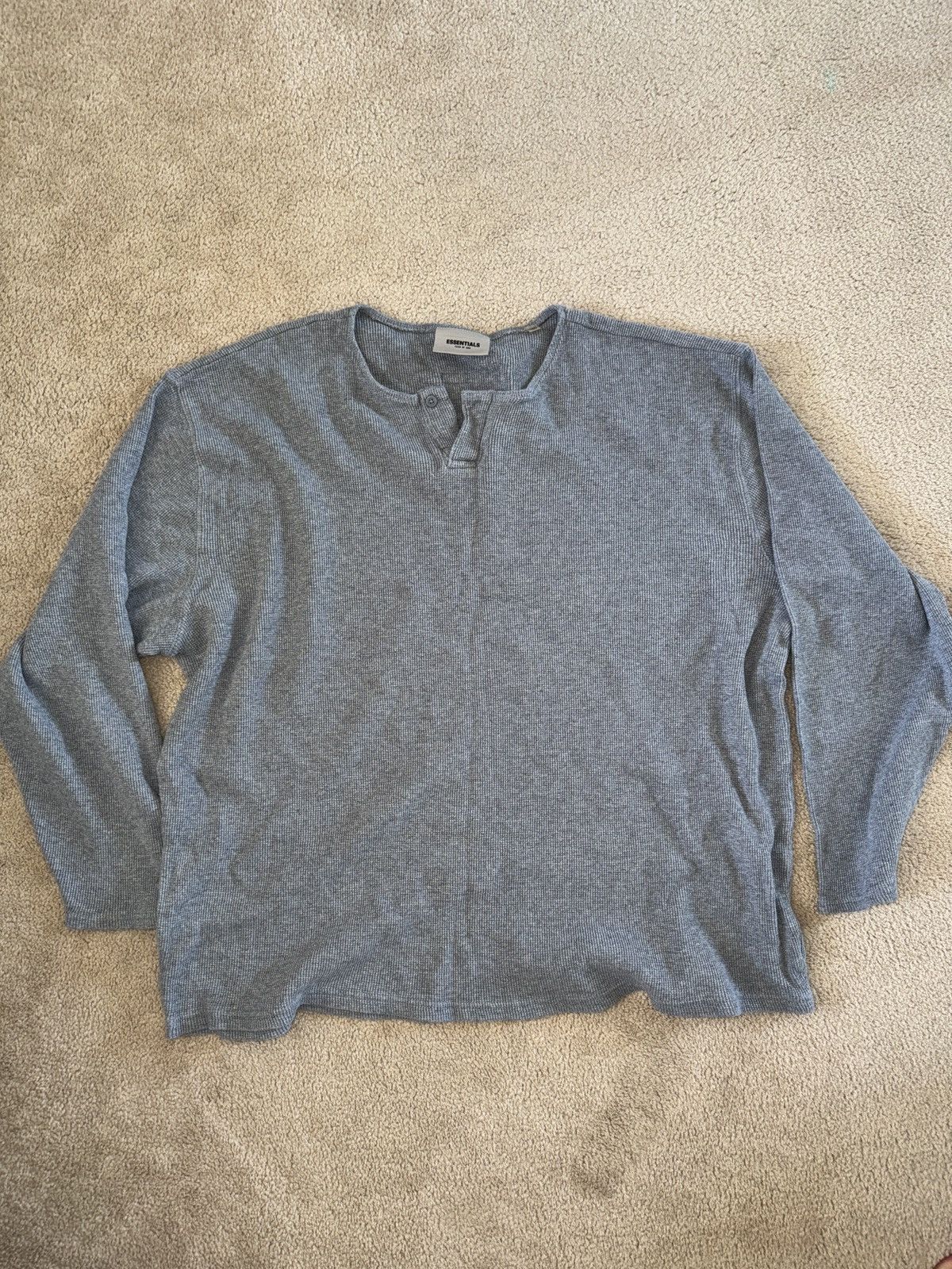 Essentials Essentials Fear of God 2020 Thermal Henley Size US XXL / EU 58 / 5 - 1 Thumbnail