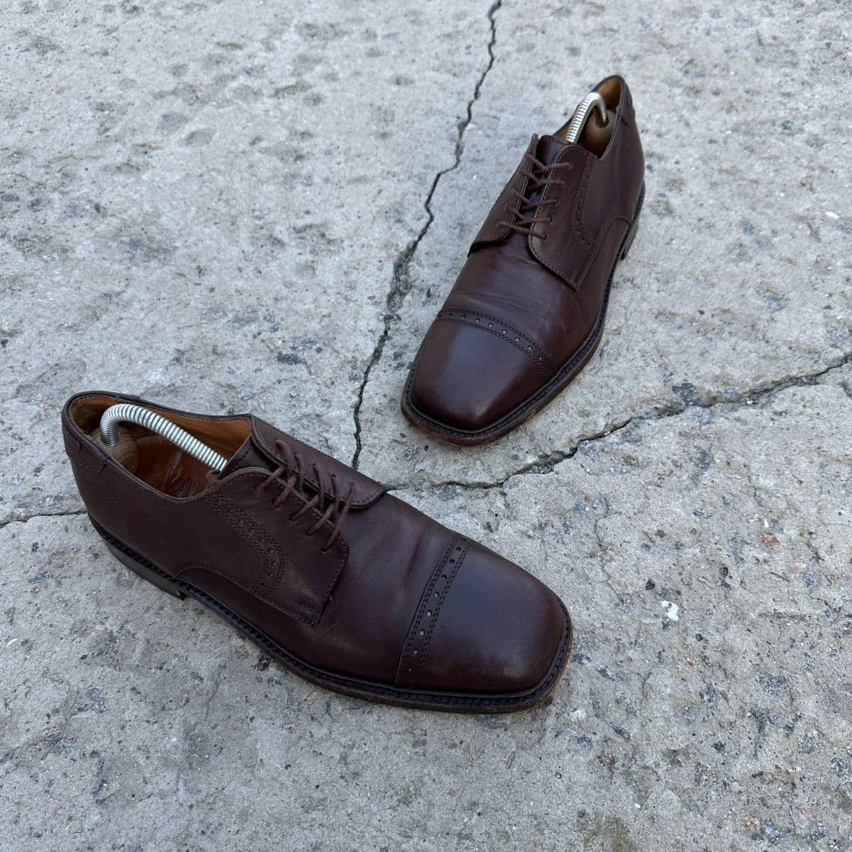 Leather Vintage Man’s Van Lier grandstands Leather Shoes Size 8 Size US 9 / EU 42 - 1 Thumbnail