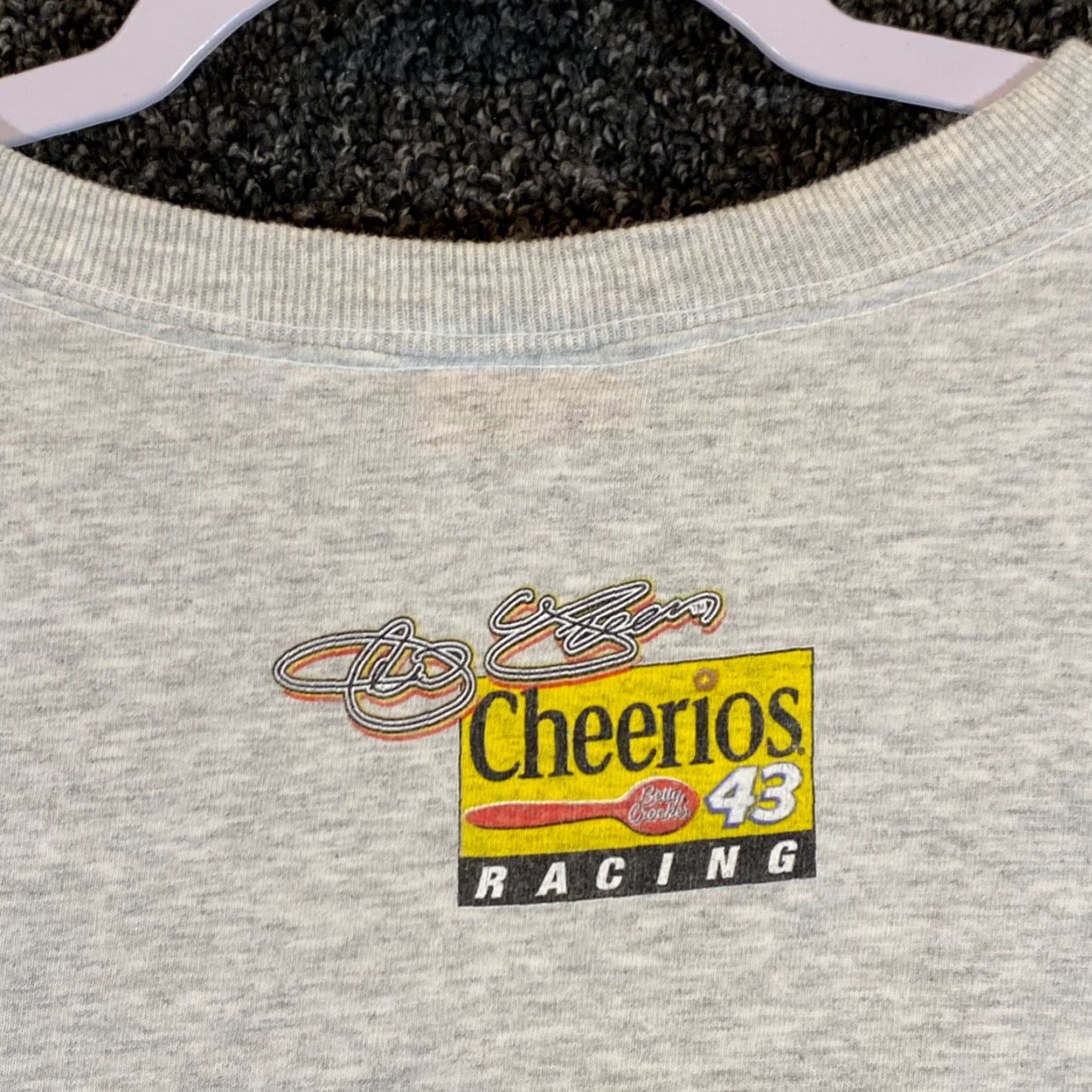Fruit Of The Loom Richard Petty Shirt Mens 2XL Gray Nascar Tee Long Sleeve #43 FOTL Racing Top Shirt Mens 2XL Gray Nascar Tee Long Sleeve #43 FOTL Racing Top Size US XXL / EU 58 / 5 - 7 Thumbnail