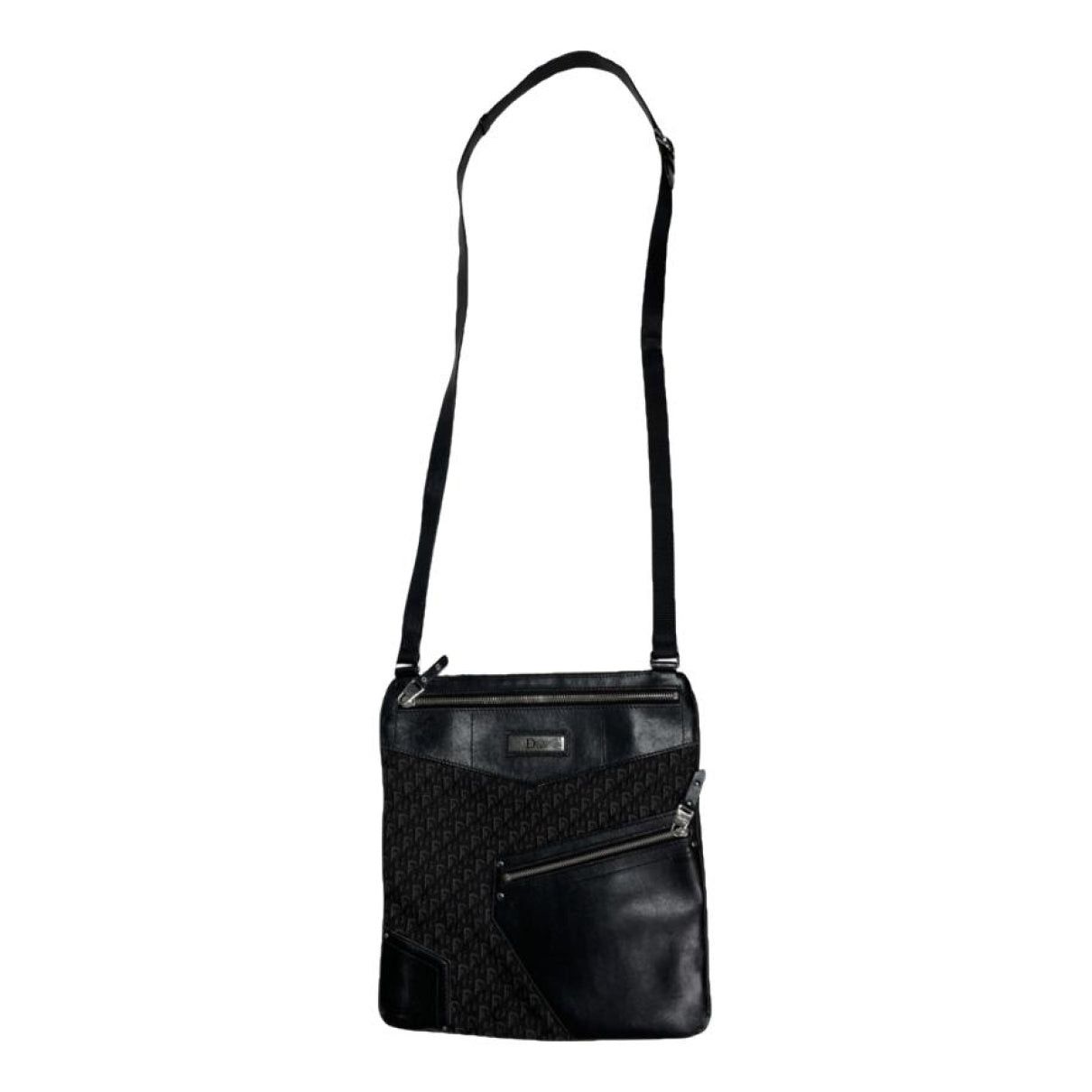Dior Saddle Black Patent Leather Handbag Size ONE SIZE - 1 Thumbnail