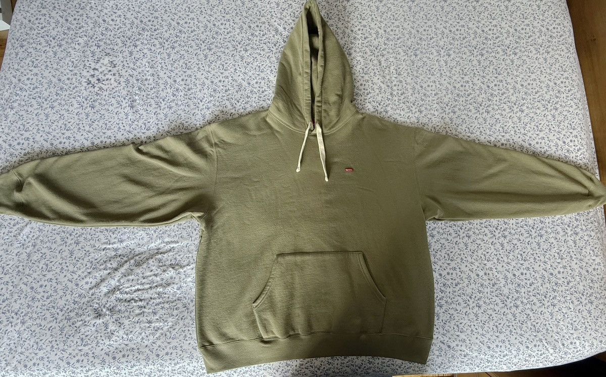 Supreme Supreme small box drawcord hooded sweatshirt, hoodie, XXL Size US XXL / EU 58 / 5 - 2 Thumbnail