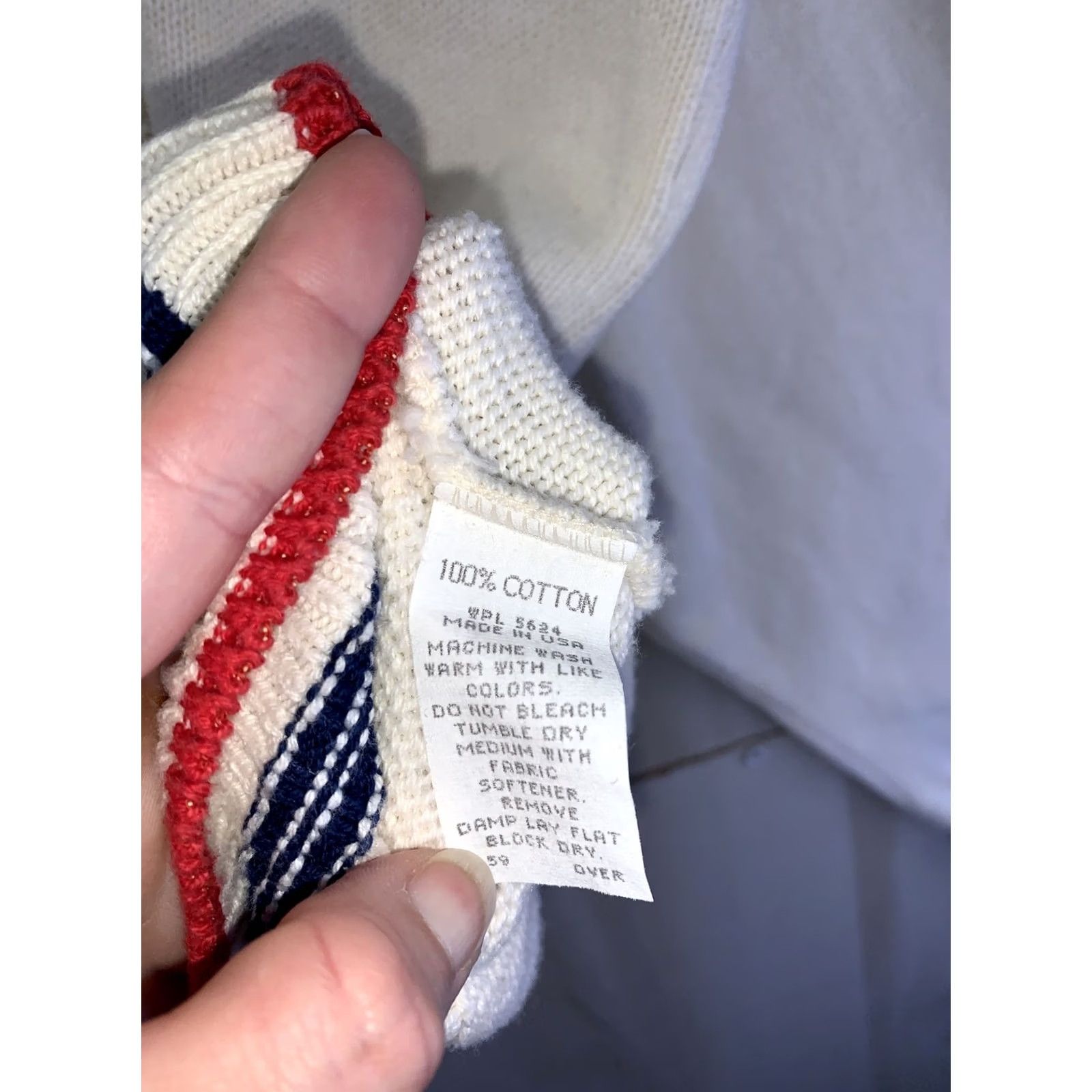 Vintage Vintage Pine State Classics Mens Knit Ivory Sweater 2XL KnIT 1980-90s Manheim Auctions By Pine State Classics Mens Knit Ivory Sweater Size US XXL / EU 58 / 5 - 4 Thumbnail