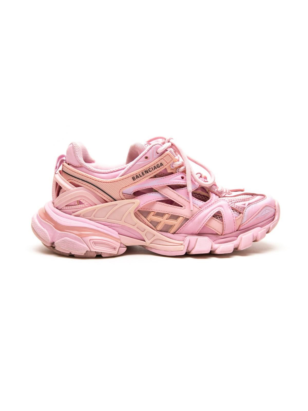 Balenciaga Balenciaga Pink Track Trainers Size US 6 / IT 36 - 2 Thumbnail