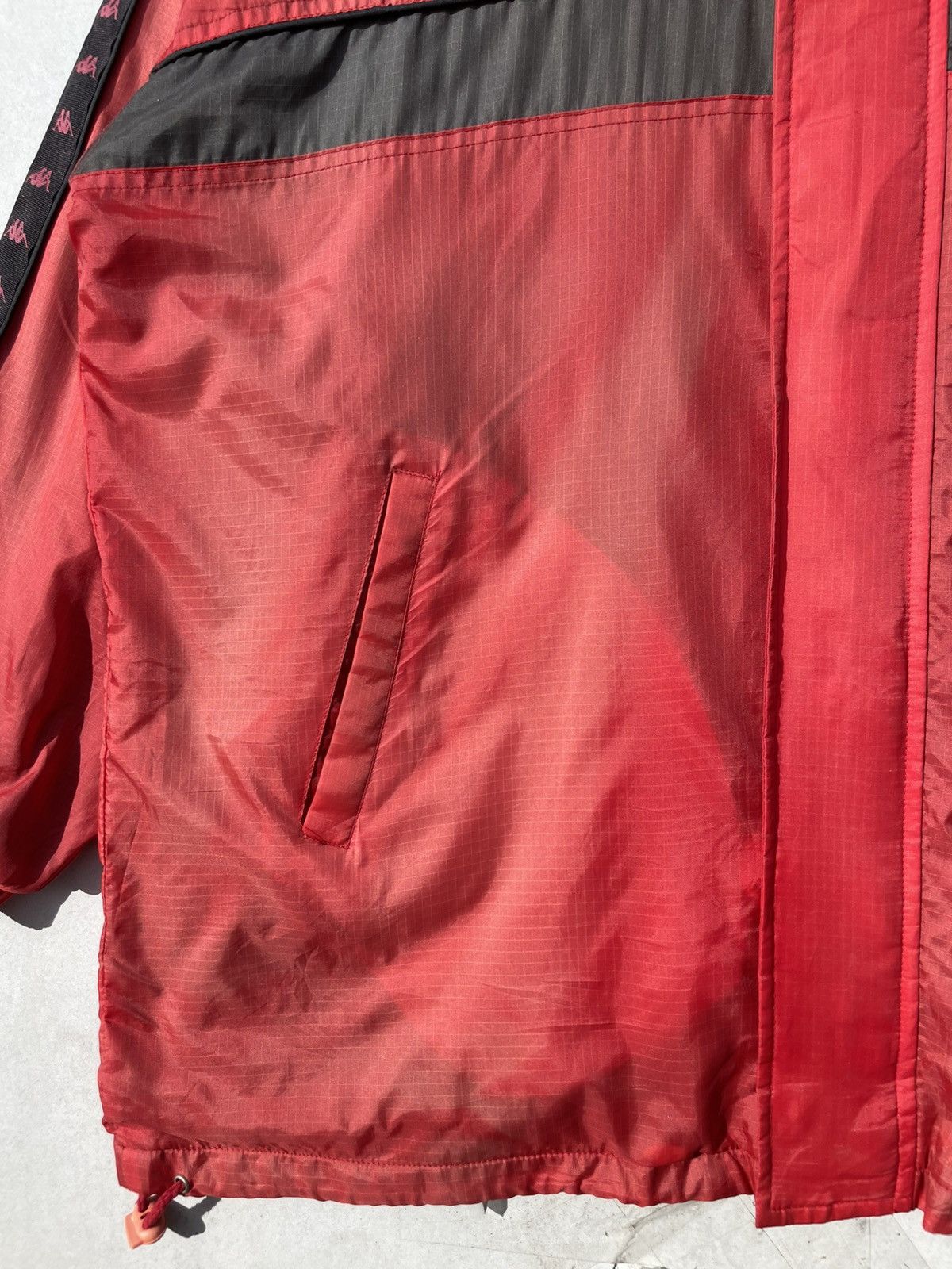 Kappa RARE🔥 Kappa Side Tape Retro Windbreker Jacket Hoodie Size US L / EU 52-54 / 3 - 9 Thumbnail