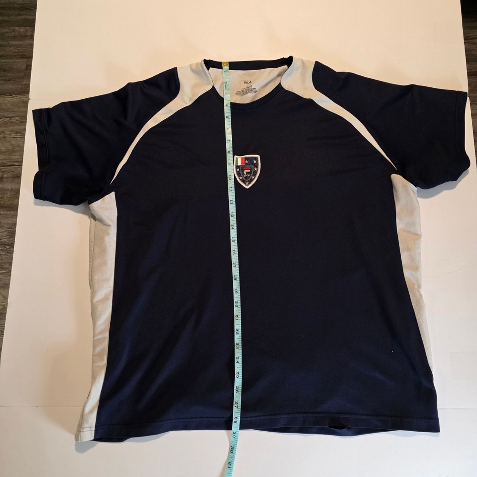 Fila Fila Navy and White Men's Jersey XXL Size US XXL / EU 58 / 5 - 1 Thumbnail