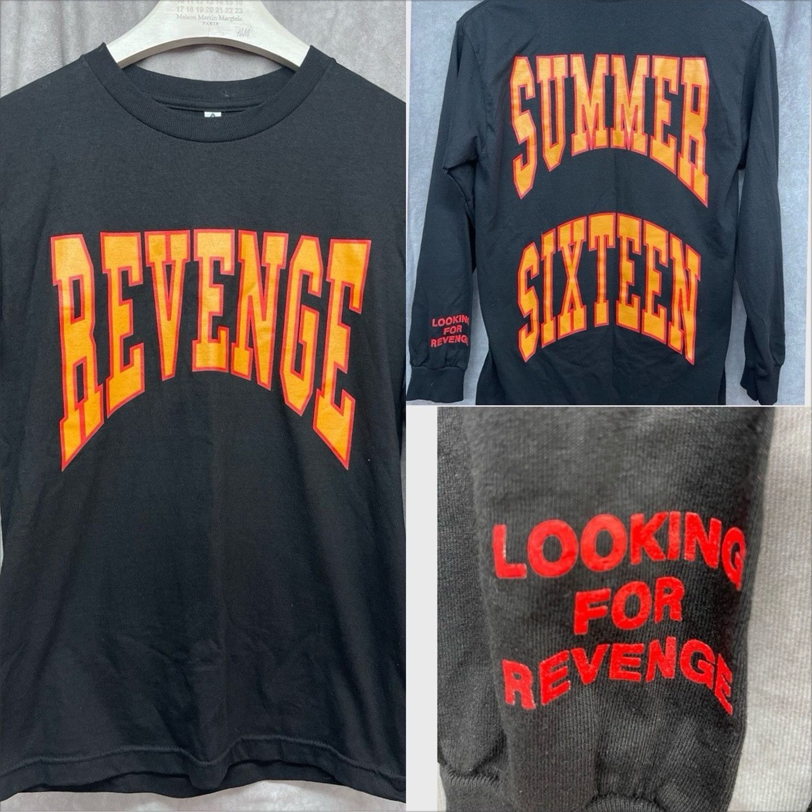 October's Very Own Authentic Vintage Drake Summer Sixteen Tour "Revenge" TShirt Size US S / EU 44-46 / 1 - 1 Thumbnail