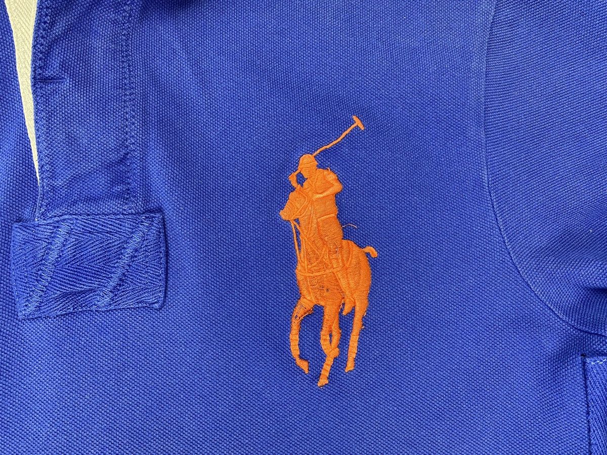 Polo Ralph Lauren × Ralph Lauren Ralph Lauren Polo Shirt Big Pony Rugby T-Shirt Distressed Size US M / EU 48-50 / 2 - 10 Thumbnail