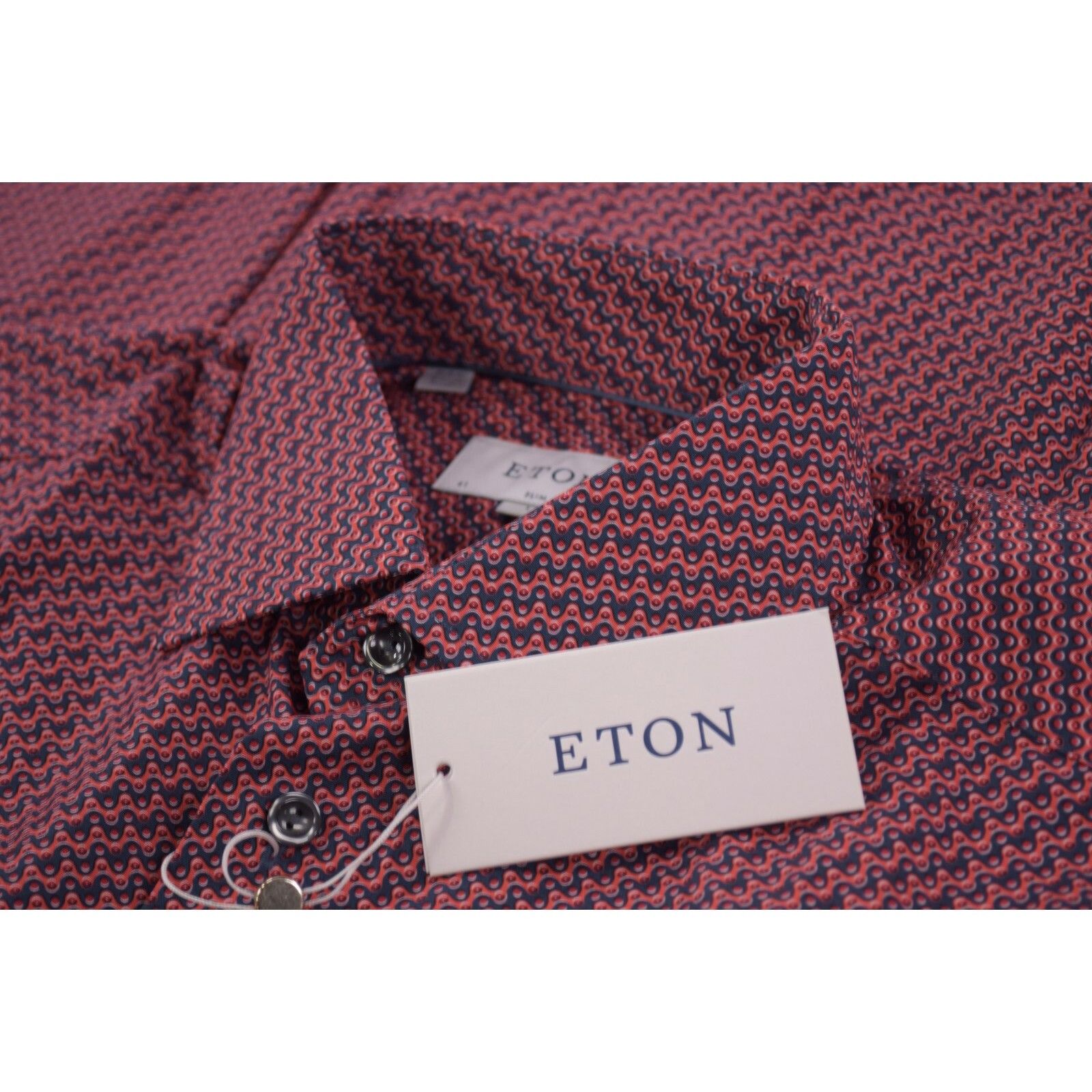 Eton Eton New with tags Shirt Size L US In Red Size US L / EU 52-54 / 3 - 1 Thumbnail