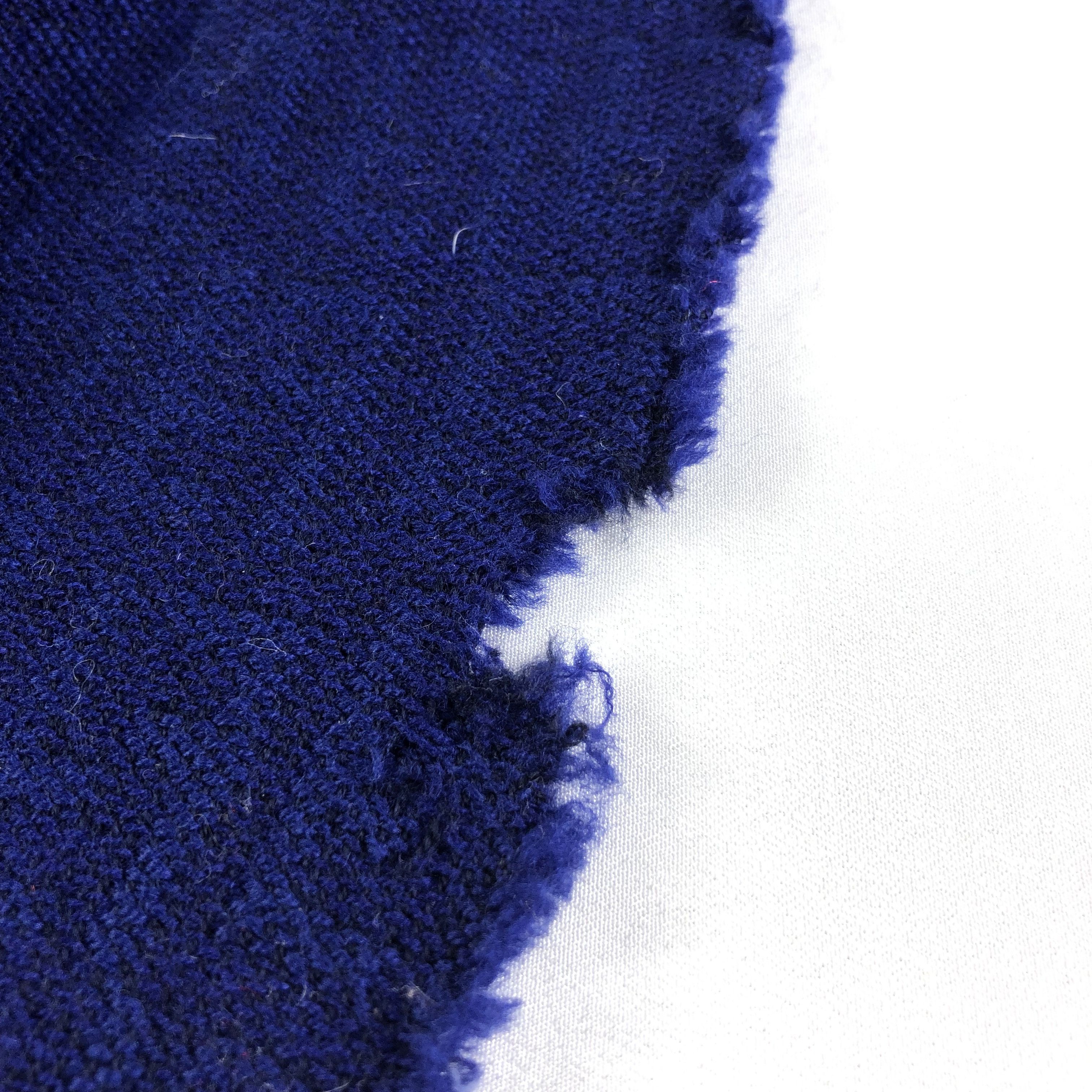 Fendi FENDI FF Monogram Blue Wool Scarf Muffler V1476 Size ONE SIZE - 7 Thumbnail