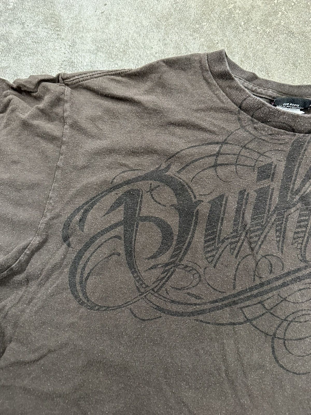 Quiksilver Crazy Y2K Quicksilver Tribal Grunge Skater Emo T-Shirt Size US L / EU 52-54 / 3 - 7 Thumbnail