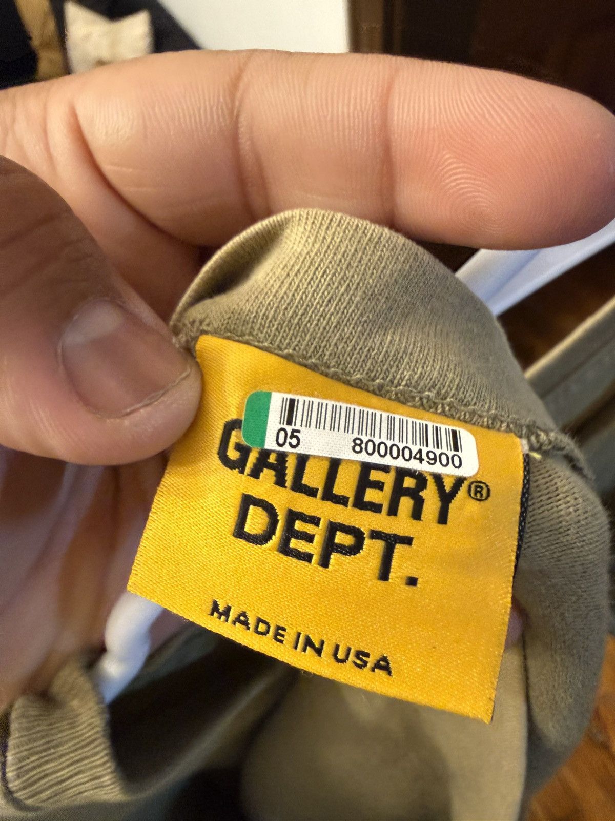 Gallery Dept. Gallery Dept. Long Sleeve Shirt Olive Green Size Medium Size US M / EU 48-50 / 2 - 12 Thumbnail