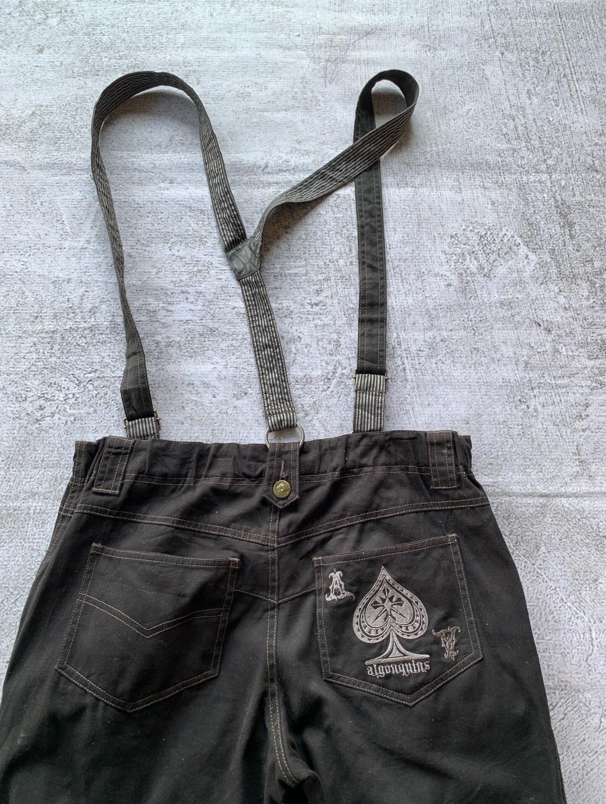 Japanese Brand Algonquins mix lheater pants Size US 32 / EU 48 - 4 Thumbnail